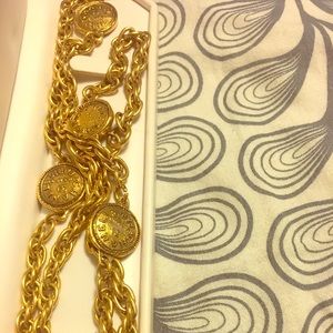 Vintage Gold Chanel Rope Necklace